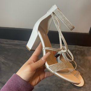 White Windsor Heels